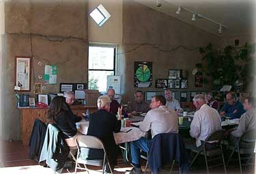 Picture of group at meeting.